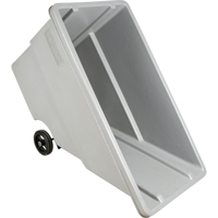 Tilt Truck, Polyethylene, 0.625 cu. yd., 500 lbs. Load Capacity Moffatt Supply & Specialties