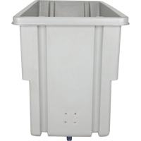 Tilt Truck, Polyethylene, 0.625 cu. yd., 500 lbs. Load Capacity Moffatt Supply & Specialties