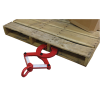 Heavy Duty Pallet Puller, 16 lbs. Weight, 5" Jaw Opening, 6000 lbs. Pulling Capacity, 2" Jaw Height Moffatt Supply & Specialties