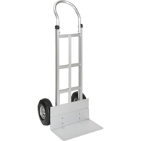 Knocked Down Hand Truck, Continuous Handle, Aluminum, 49-5/8" Height, 500 lbs. Capacity Moffatt Supply & Specialties