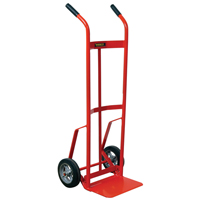 Hand Truck with Reinforced Noseplate - 136RN-HB, Dual Handle, Steel, 51" Height, 800 lbs. Capacity Moffatt Supply & Specialties