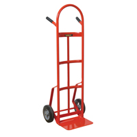 Hand Truck with Reinforced Noseplate - 146RN-HB, Combination Handle, Steel, 51" Height, 800 lbs. Capacity Moffatt Supply & Specialties