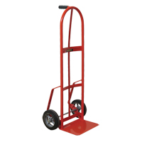 Hand Truck with Reinforced Noseplate - 126RN-HB, Single Grip Handle, Steel, 51" Height, 800 lbs. Capacity Moffatt Supply & Specialties