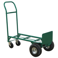 Greenline Economical Convertible Hand Truck, Steel, 600 lbs. Capacity Moffatt Supply & Specialties