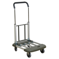 Chariot &agrave; plateforme t&eacute;l&eacute;pliante, Aluminium, 330 lb, 29-1/2" lo x 17-1/2" la, Hauteur 36-1/2" Moffatt Supply & Specialties