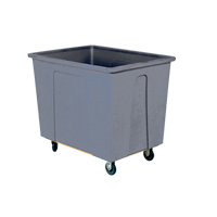 Box Truck, Polyethylene, 46" L x 34" W x 40" H, 25 cu. Ft. Volume, 600 lbs. Capacity Moffatt Supply & Specialties