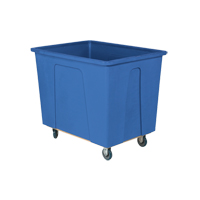 Box Truck, Polyethylene, 46" L x 34" W x 40" H, 25 cu. Ft. Volume, 600 lbs. Capacity Moffatt Supply & Specialties