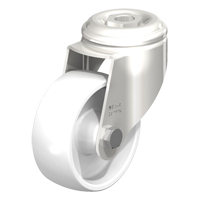 Stainless Steel Nylon Caster, Swivel, 3-1/8" (79.5 mm) Dia., 265 lbs. (120 kg.) Capacity Moffatt Supply & Specialties