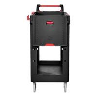 Heavy-Duty Adaptable Utility Cart, 2 Tiers, 17-3/4" x 36" x 46-1/5", 500 lbs. Capacity Moffatt Supply & Specialties