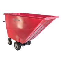 Motorized Tilt Truck, 27 pi³ Capacity, 51" H x 81" W x 33" D Moffatt Supply & Specialties