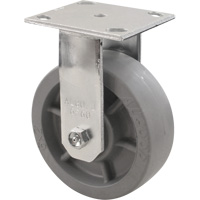 Emaxx Caster, Rigid, 8" (203.2 mm), Envirothane, 1200 lbs. (544.3 kg.) Moffatt Supply & Specialties
