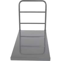 Chariot &agrave; plateforme, 48" lo x 24" la x Capacit&eacute; 2000 lb, Roues en Caoutchouc Moffatt Supply & Specialties