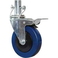 Mini roulette de 4" avec goupille verrouillable Moffatt Supply & Specialties