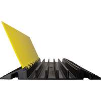 Protecteur de c&acirc;ble droit robuste Powerhouse, 5 canaux, 36" lo x 19,75" la x 2,25" h Moffatt Supply & Specialties