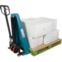 Manual Scissor Skid Lift, 45-1/4" L x 20-1/4" W, Steel, 3300 lbs. Capacity Moffatt Supply & Specialties