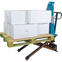 Manual Scissor Skid Lift, 45-1/4" L x 20-1/4" W, Steel, 3300 lbs. Capacity Moffatt Supply & Specialties
