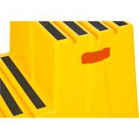 Industrial Step Stool, 2 Steps, 26" x 22-7/16" x 19-11/16" High Moffatt Supply & Specialties