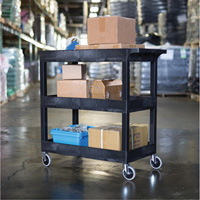 R&acirc;telier mobile, 3 tiers, 35-1/4" x 36-1/4" x 18", Capacit&eacute; 300 lb Moffatt Supply & Specialties