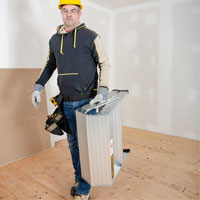 Poste de travail chevalet de sciage portatif, Cadre Aluminium, 12-1/4" p x 24" h Moffatt Supply & Specialties