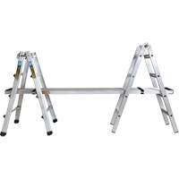 Telescoping Multi-Position Ladder, Aluminum, 300 lbs., CSA Grade 1A Moffatt Supply & Specialties