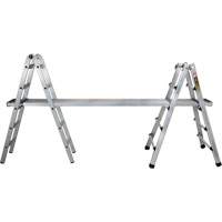 Telescoping Multi-Position Ladder, Aluminum, 300 lbs., CSA Grade 1A Moffatt Supply & Specialties