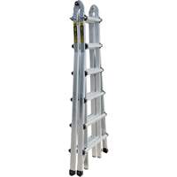 Telescoping Multi-Position Ladder, Aluminum, 300 lbs. Moffatt Supply & Specialties