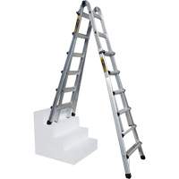Telescoping Multi-Position Ladder, Aluminum, 300 lbs. Moffatt Supply & Specialties