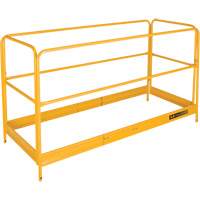 Trousse de garde-corps pour &eacute;chafaud Jobsite Series, 29-1/4" p x 44-1/2" h Moffatt Supply & Specialties