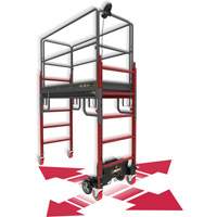 Trousse compl&egrave;te d'&eacute;chafaud motoris&eacute; Buildman Baker 6', 31" p x 118-3/4" h Moffatt Supply & Specialties