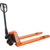 Low Profile Hydraulic Pallet Trucks, 48" L x 20.5" W, 3300 lbs. Cap. Moffatt Supply & Specialties