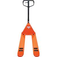 Low Profile Hydraulic Pallet Trucks, 48" L x 20.5" W, 3300 lbs. Cap. Moffatt Supply & Specialties