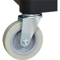 Chariot utilitaire, 3 tiers, 19-3/4" x 37-1/2" x 40-1/4", Capacit&eacute; 250 lb Moffatt Supply & Specialties