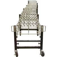 Expandable Conveyor, 18" W x 12' L, 200 lbs. per lin. ft. Capacity Moffatt Supply & Specialties