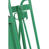 Diable pour baril motoris&eacute; avec roues pneumatiques Moffatt Supply & Specialties