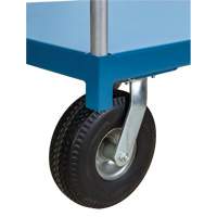 Heavy-Duty Platform Truck, 48" L x 24" W, 1200 lbs. Capacity, Flat Free Casters Moffatt Supply & Specialties