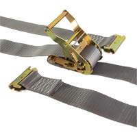 Logistic Strap, Ratchet, 2" W x 16' L, 1000 lbs. (454 kg) WLL Moffatt Supply & Specialties
