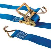 Heavy-Duty Utility Strap, J-Hook, 2" W x 20' L, 500 lbs. (227 kg) WLL Moffatt Supply & Specialties