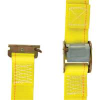 Heavy-Duty Utility Strap, Cam Buckle, 2" W x 12' L, 835 lbs. (379 kg) WLL Moffatt Supply & Specialties