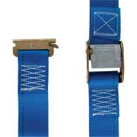 Ratchet Utility Strap, Cam Buckle, 2" W x 20' L, 835 lbs. (379 kg) WLL Moffatt Supply & Specialties