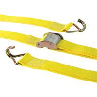 Ratchet Strap, Cam Buckle, 2" W x 12' L, 500 lbs. (227 kg) WLL Moffatt Supply & Specialties
