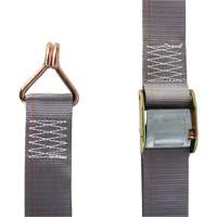 Ratchet Strap, Cam Buckle, 2" W x 16' L, 500 lbs. (227 kg) WLL Moffatt Supply & Specialties