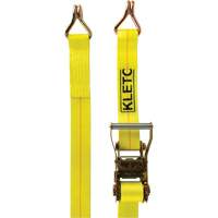 Winch Strap, J-Hook, 30' W x 2" L, 1670 lbs. (757 kg) Working Load Limit Moffatt Supply & Specialties
