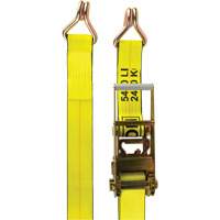 Winch Strap, J-Hook, 30' W x 3" L, 5400 lbs. (2449 kg) Working Load Limit Moffatt Supply & Specialties