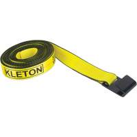 Logistic Strap, Flat Hook, 30' W x 2" L, 3335 lbs. (1512 kg) Working Load Limit Moffatt Supply & Specialties