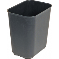 Fire Resistant Wastebasket, 14 Quarts, Fiberglass Moffatt Supply & Specialties