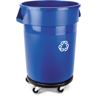 Contenant de collecte des d&eacute;chets recyclable Brute, Vrac, Plastique, 32 gal. US Moffatt Supply & Specialties