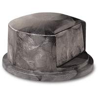 Round Brute&reg; Tops, Dome Lid, Plastic/Polyethylene, Fits Container Size: 22" Dia. Moffatt Supply & Specialties