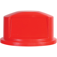 Round Brute&reg; Tops, Dome Lid, Plastic/Polyethylene, Fits Container Size: 22" Dia. Moffatt Supply & Specialties