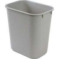 Soft Wastebasket, 14 Quarts, Plastic Moffatt Supply & Specialties