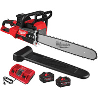 Fuel 20" Dual Battery Chainsaw Kit, Battery Powered, 5.8 HP Moffatt Supply & Specialties